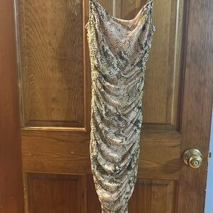 Guess short reptile dress